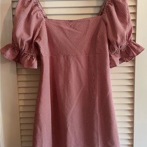 Francesca’s Red and white dress Size L